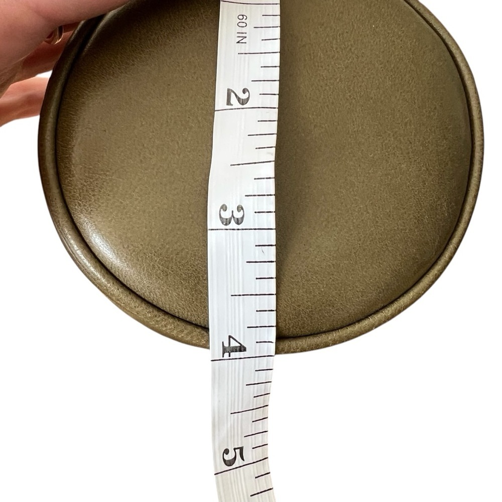 Gucci Vintage Lambskin with Suede Interior Olive Green Jewelry Mini-bag - Picture 11 of 13